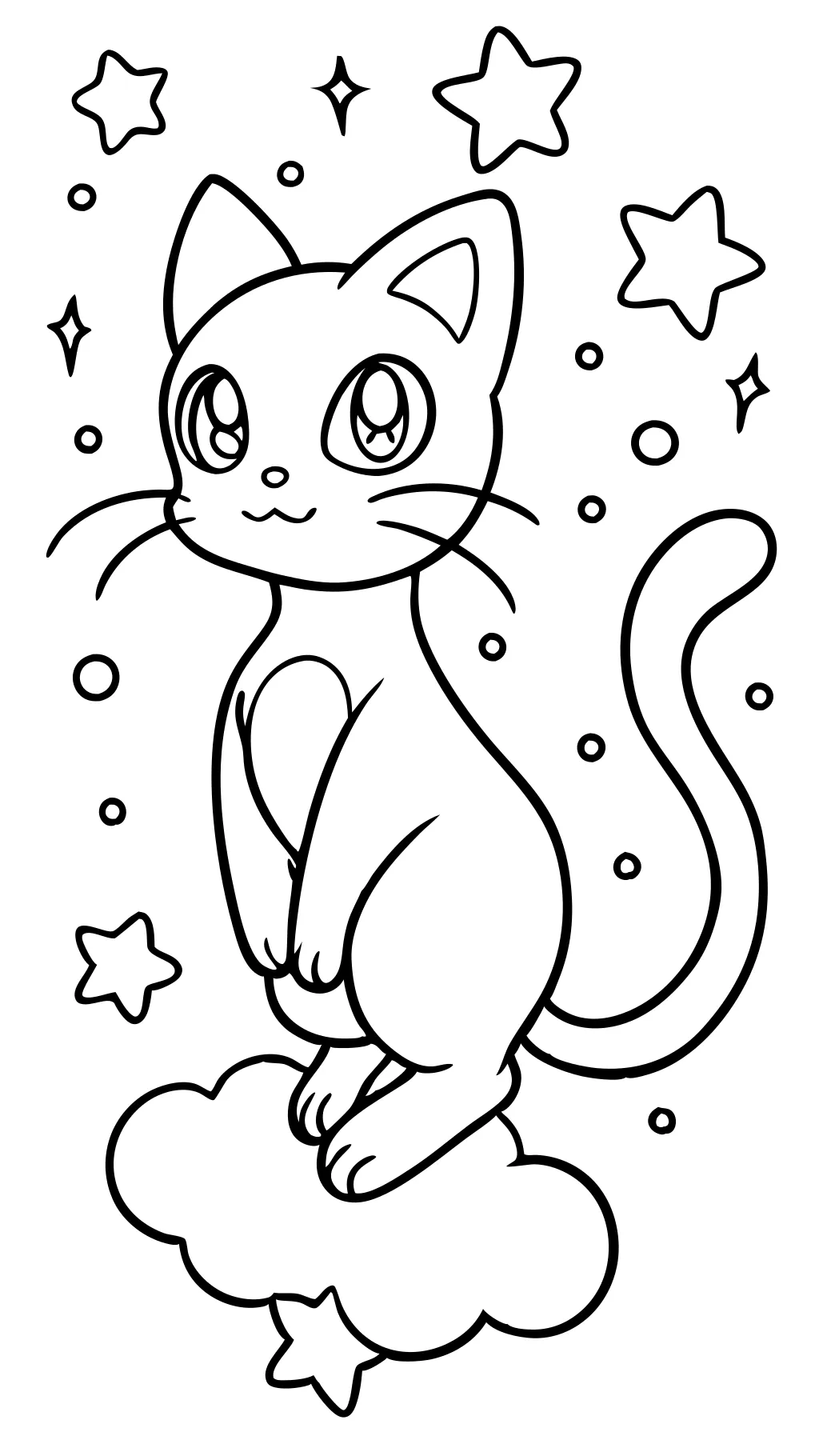 Mew Páginas para colorear